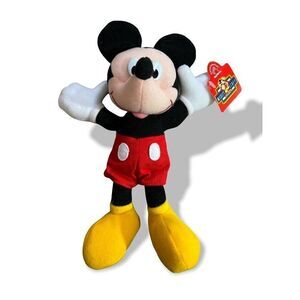 Disney Mickey for Kids 9” Mickey and Minnie- Applause Plush Pair New-with-Tags